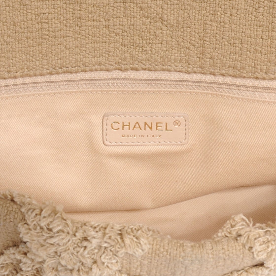 Chanel Tweed Nature Flap Dark Beige 6 of 7
