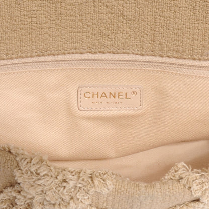 Chanel Tweed Nature Flap Dark Beige 6 of 7