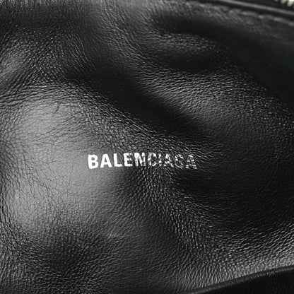 Balenciaga Nappa Calfskin Quilted Touch B Camera Shoulder Bag Black 6 of 10