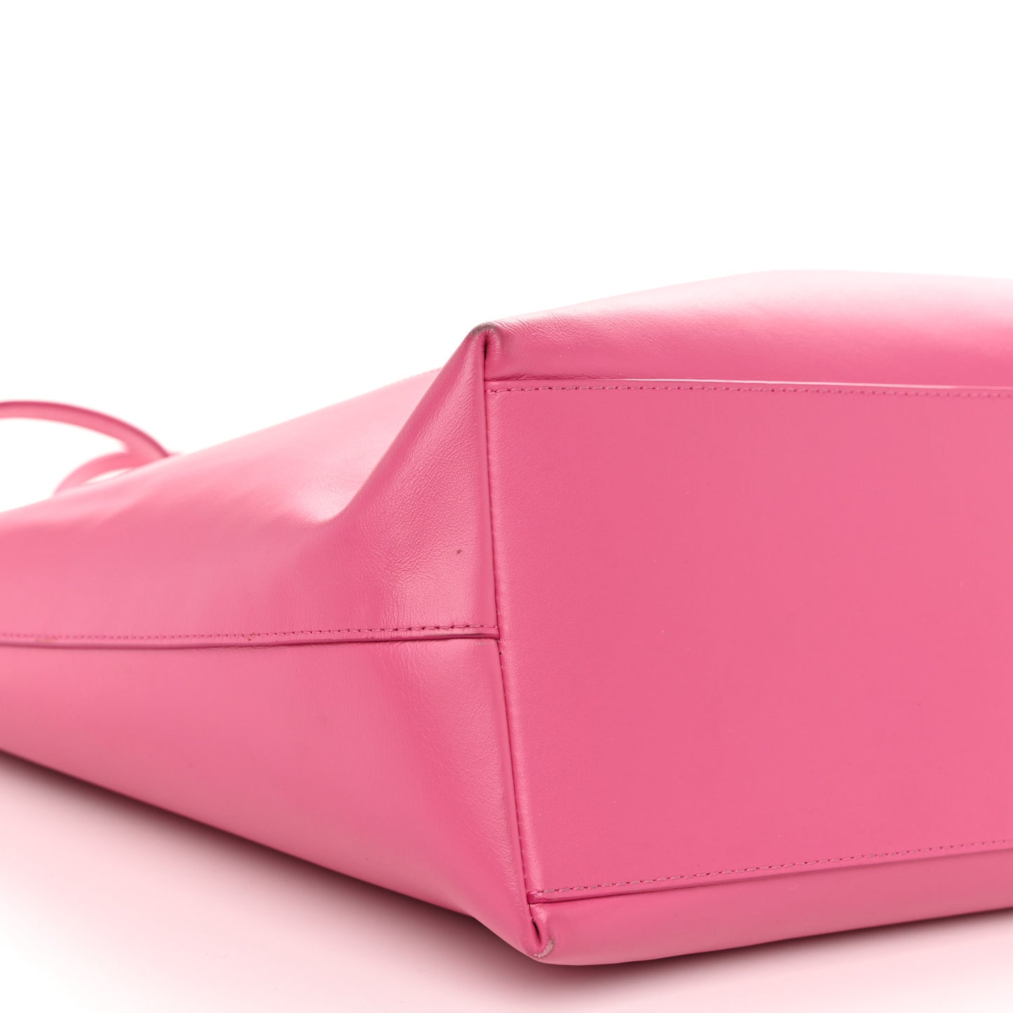 Calfskin DG Logo Shopper Tote Glicine