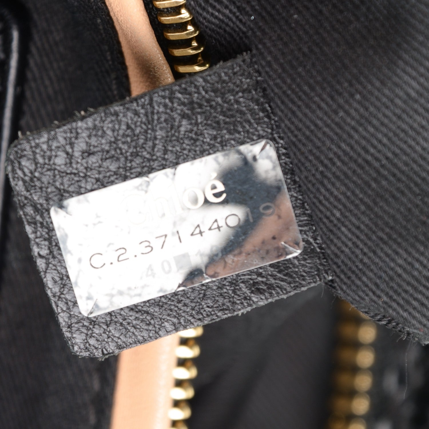 Chloe Python Calfskin East West Paraty Black 8 of 8