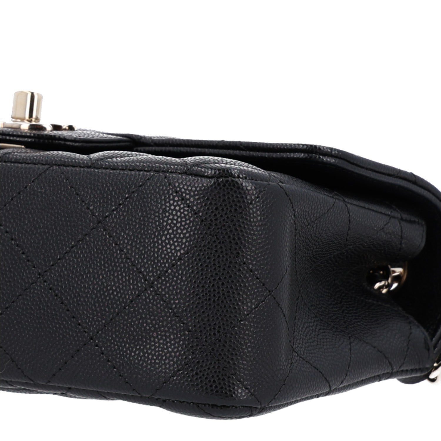 Chanel Caviar Quilted Mini Rectangular Flap Black 11 of 11