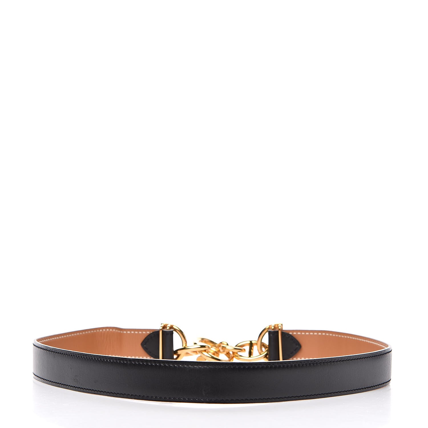 Hermes Chamonix Chaine D'Ancre Belt Black 3 of 7