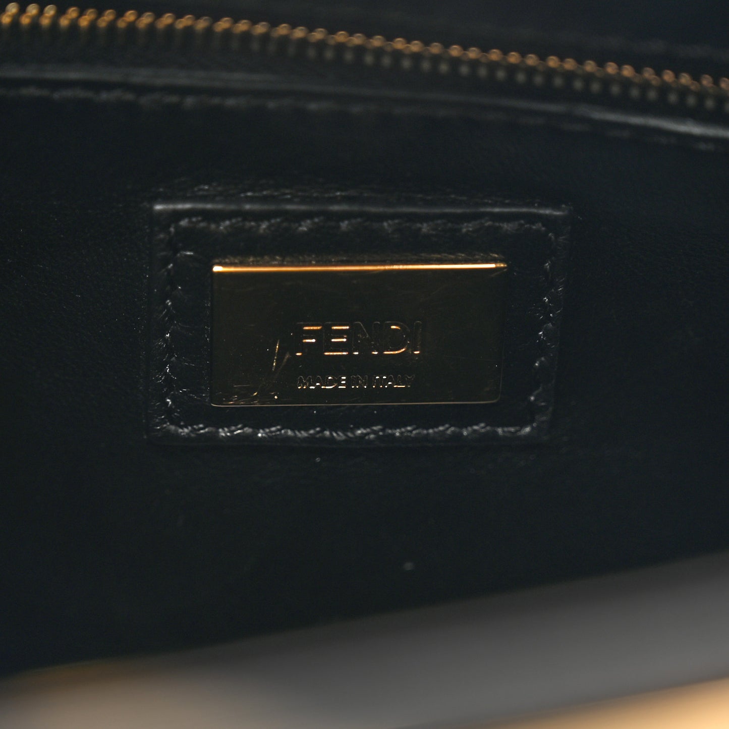 Nappa Mini Peekaboo Iconic Satchel Black
