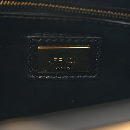 Fendi Nappa Mini Peekaboo Iconic Satchel Black 7 of 10