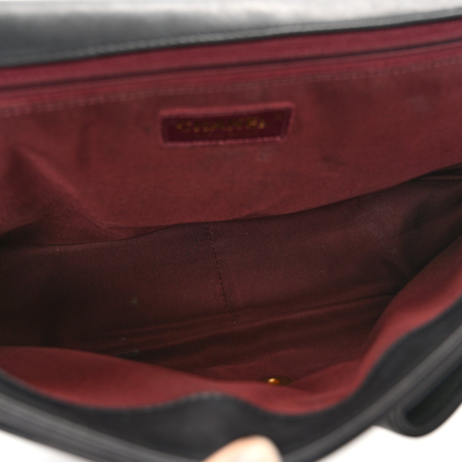 Chanel Calfskin Stitched Small Paris in Rome Messenger Black 5 of 11
