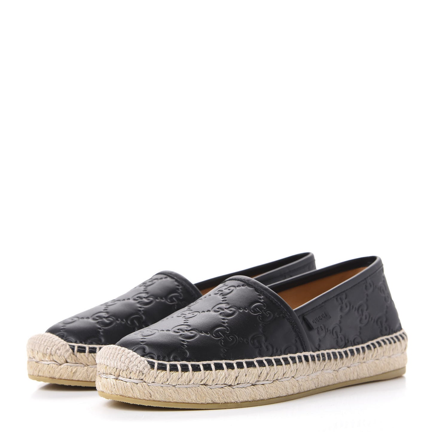 Guccissima Signature Espadrilles 35 Black