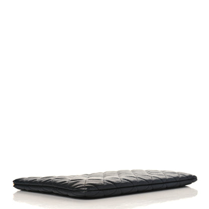 Chanel Caviar Quilted Medium Cosmetic Case Black 4 of 9