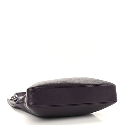 Hermes Taurillon Clemence Massai PM Raisin 4 of 10