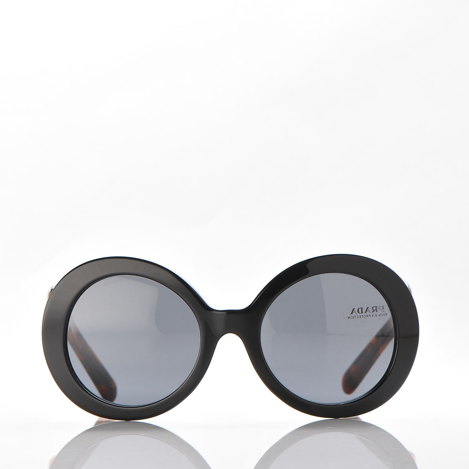 Prada Baroque Sunglasses 08TS Black Tortoise 2 of 8