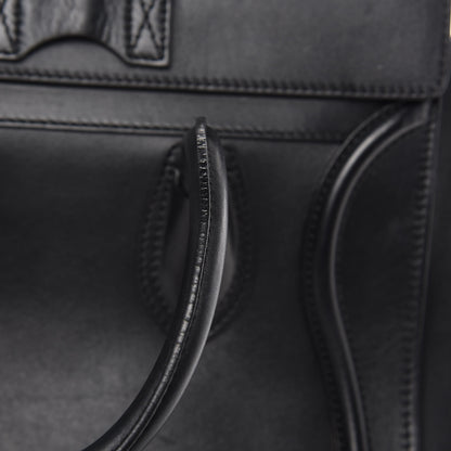 Celine Smooth Calfskin Mini Luggage Black 18 of 21