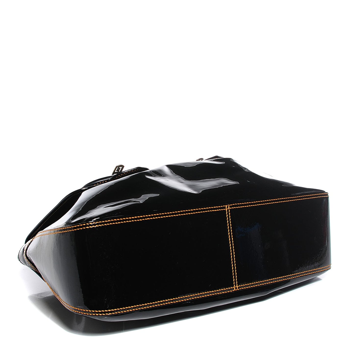 Patent Large B Bag Black