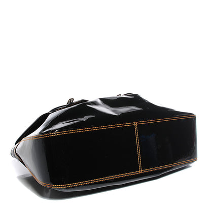 Fendi Patent Large B Bag Black 4 of 10