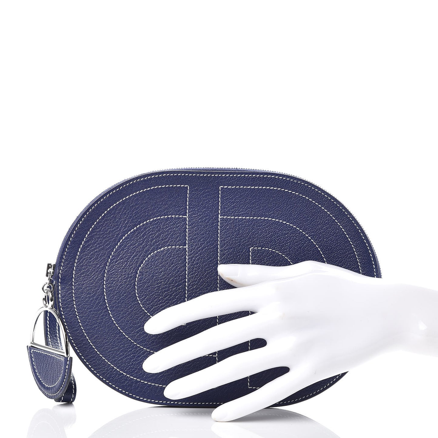 Chevre Mysore In-The-Loop-To-Go Pochette Bleu Encre