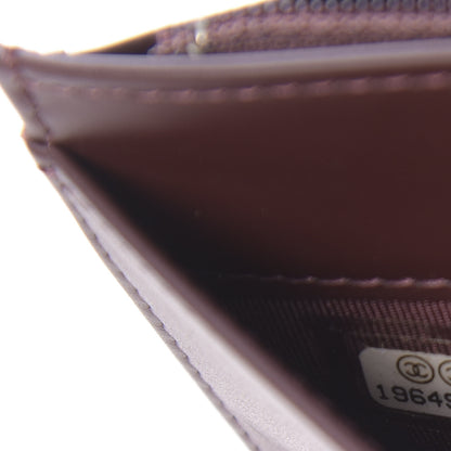 Chanel Caviar Quilted Yen Wallet Black 9 of 10