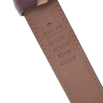 Gucci Calfskin Interlocking G Belt 75 30 8 of 8