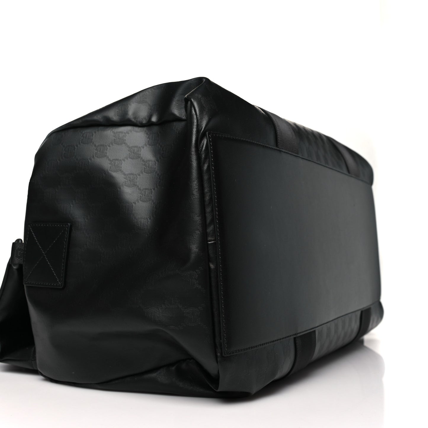 Econyl Nylon Monogram Duffle Bag Blue Black
