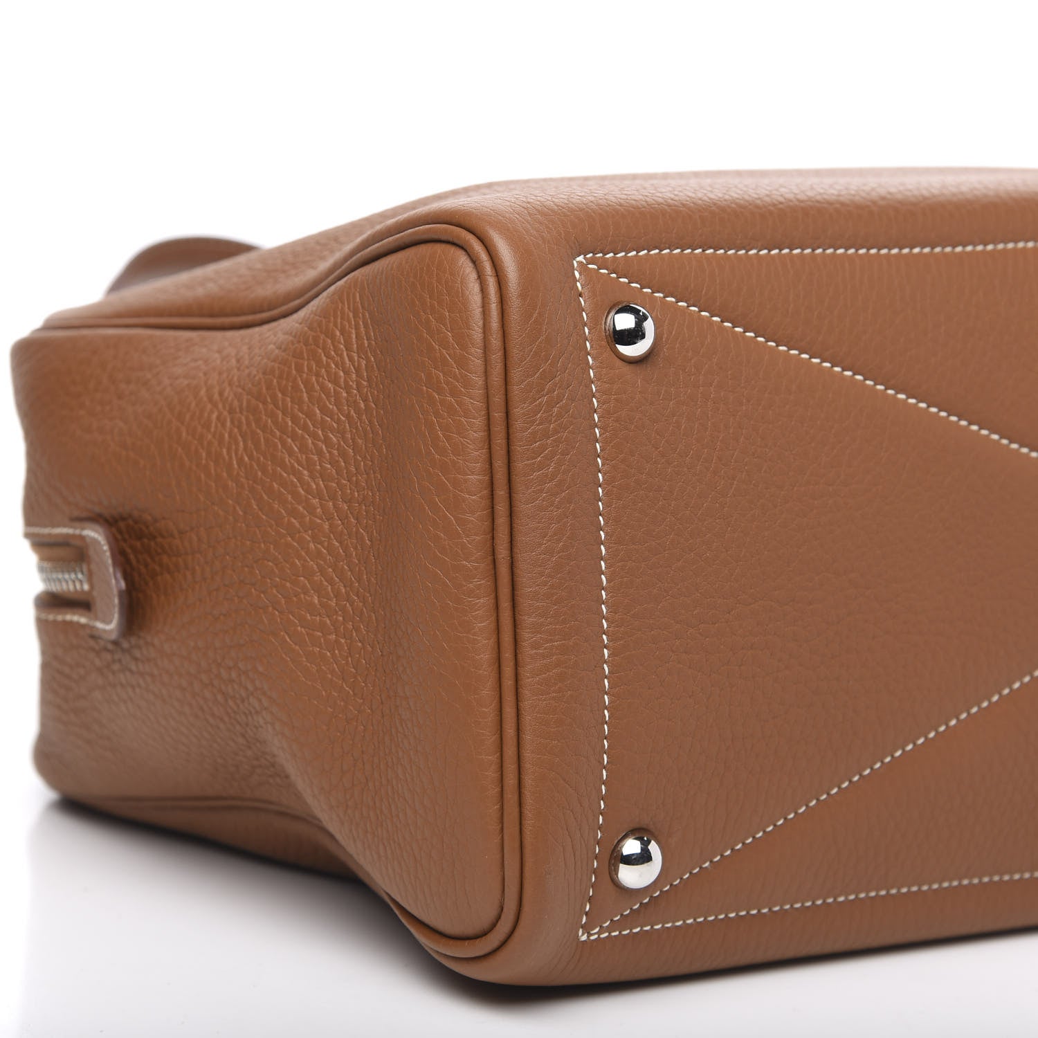 Hermes Taurillon Clemence Victoria II 35 Gold 8 of 10