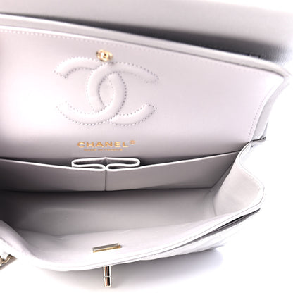 Chanel Caviar Quilted Small Double Flap Grey 4 of 4