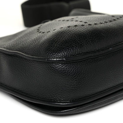 Hermes Taurillon Clemence Evelyne III PM Black 8 of 16