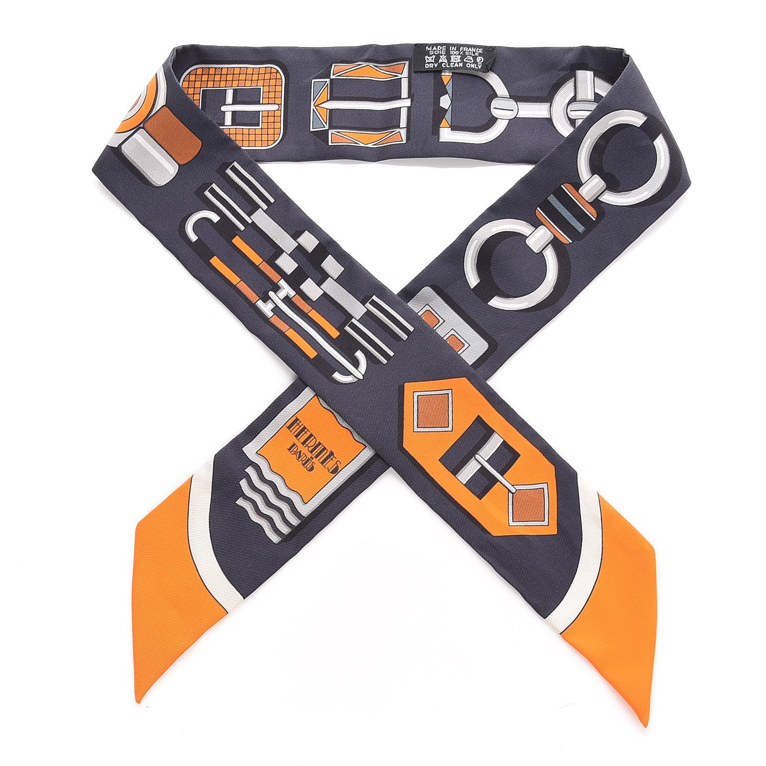 Hermes Silk Carre En Boucles Twilly 1 of 5