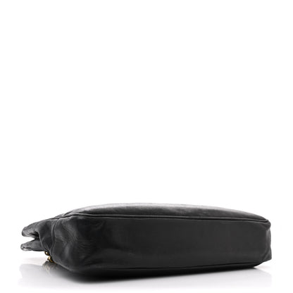 Chanel Lambskin Quilted Shopping Tote Black 4 of 10