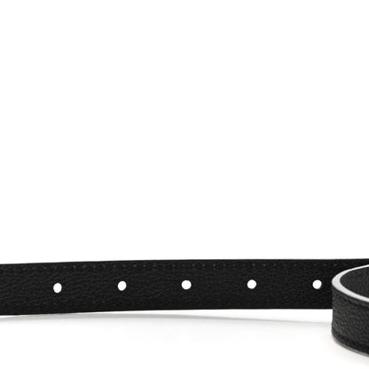 Louis Vuitton Calfskin 16mm Adjustable Shoulder Strap Black 4 of 5