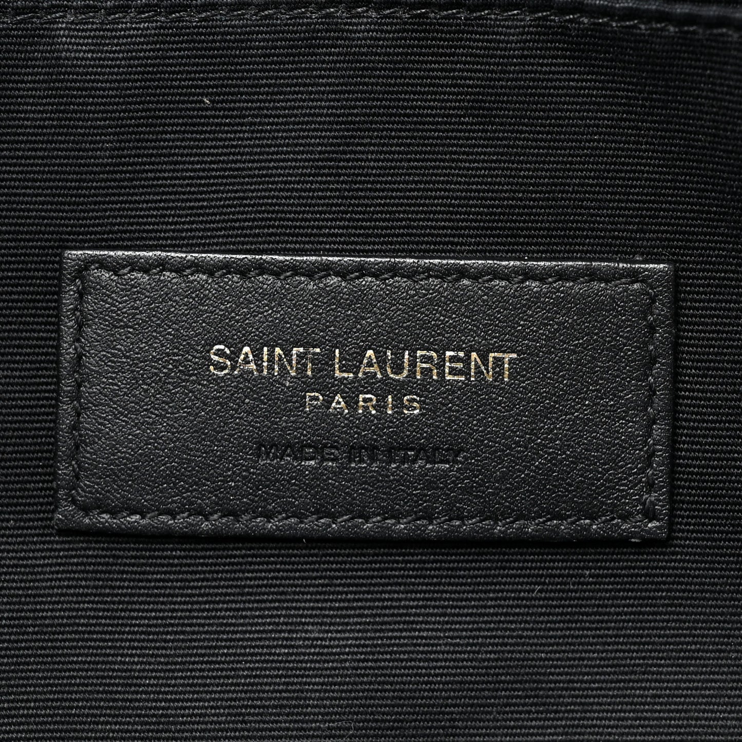 Grain De Poudre Monogram Belt Bag Black