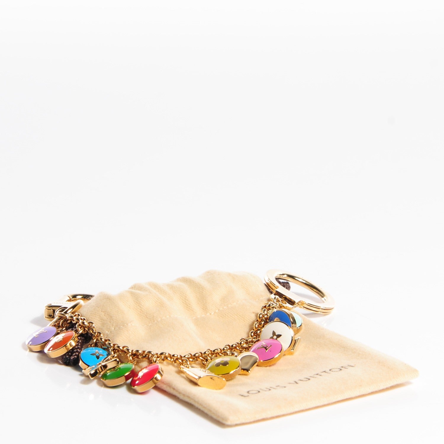 Louis Vuitton Pastilles Key Chain Bag Charm Multicolor 6 of 6