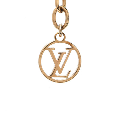 Louis Vuitton Logomania Earrings Gold 6 of 10