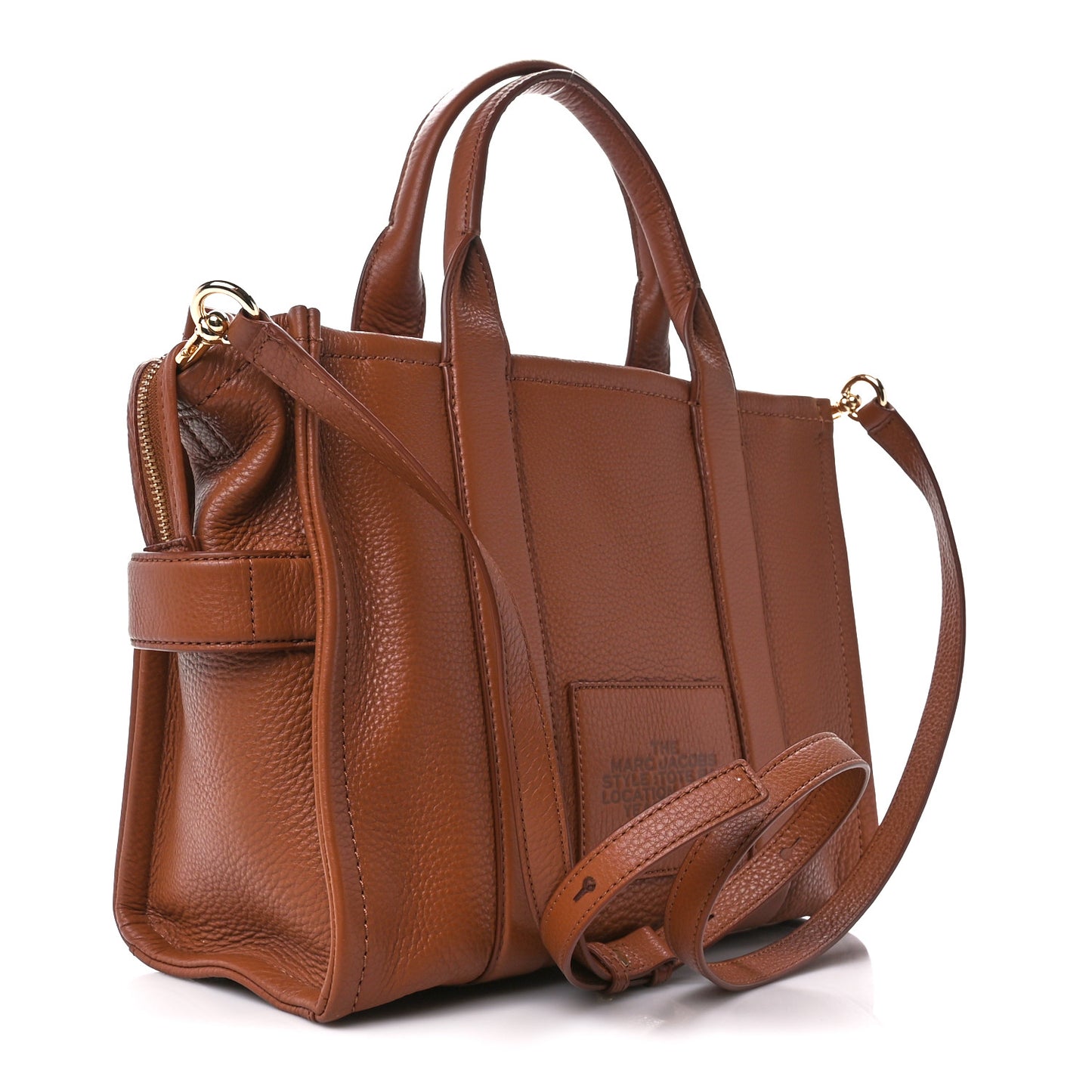 Grained Calfskin Medium The Tote Bag Argan Oil