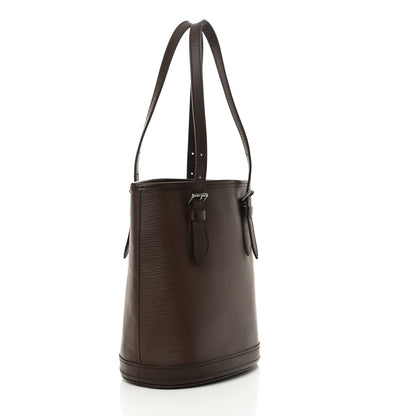 Louis Vuitton Epi Petit Bucket 23 Moka 4 of 11
