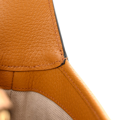 Gucci Raffia Textured Dollar Calfskin GG Monogram Small Jackie 1961 Hobo Natural Bright Hibiscus Sun Oil 11 of 12