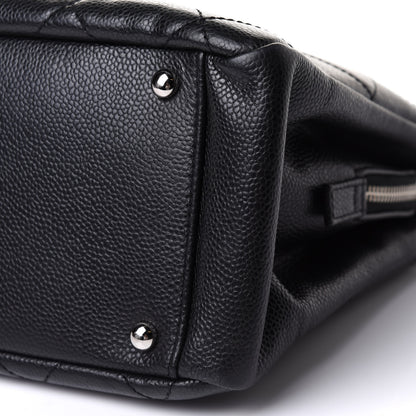 Chanel Caviar Quilted Timeless CC Soft Tote Black 9 of 11