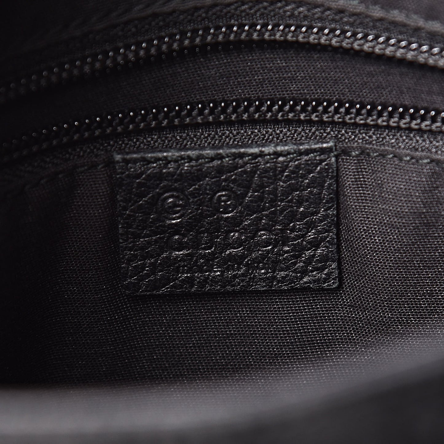 Nylon Monogram Flat Messenger Bag Black