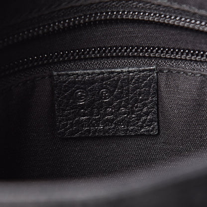 Gucci Nylon Monogram Flat Messenger Bag Black 6 of 12