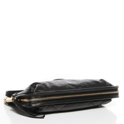 Lanvin Lambskin Quilted Amalia Shoulder Bag Black 4 of 8