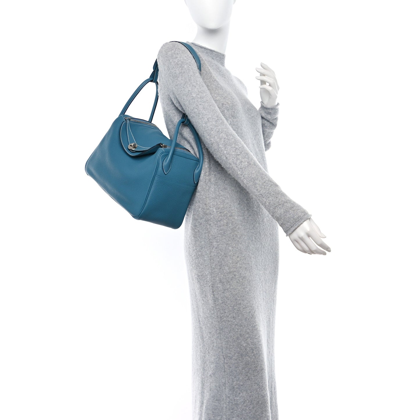 Taurillon Clemence Lindy 30 Bleu Jean