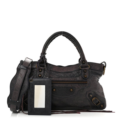 Balenciaga Agneau Classic Hardware First Raisin 3 of 12