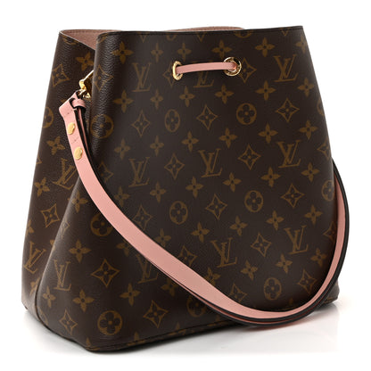Louis Vuitton Monogram Neonoe MM Rose Poudre 3 of 9