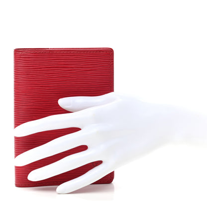 Louis Vuitton Epi Small Ring Agenda Cover Rouge 2 of 10
