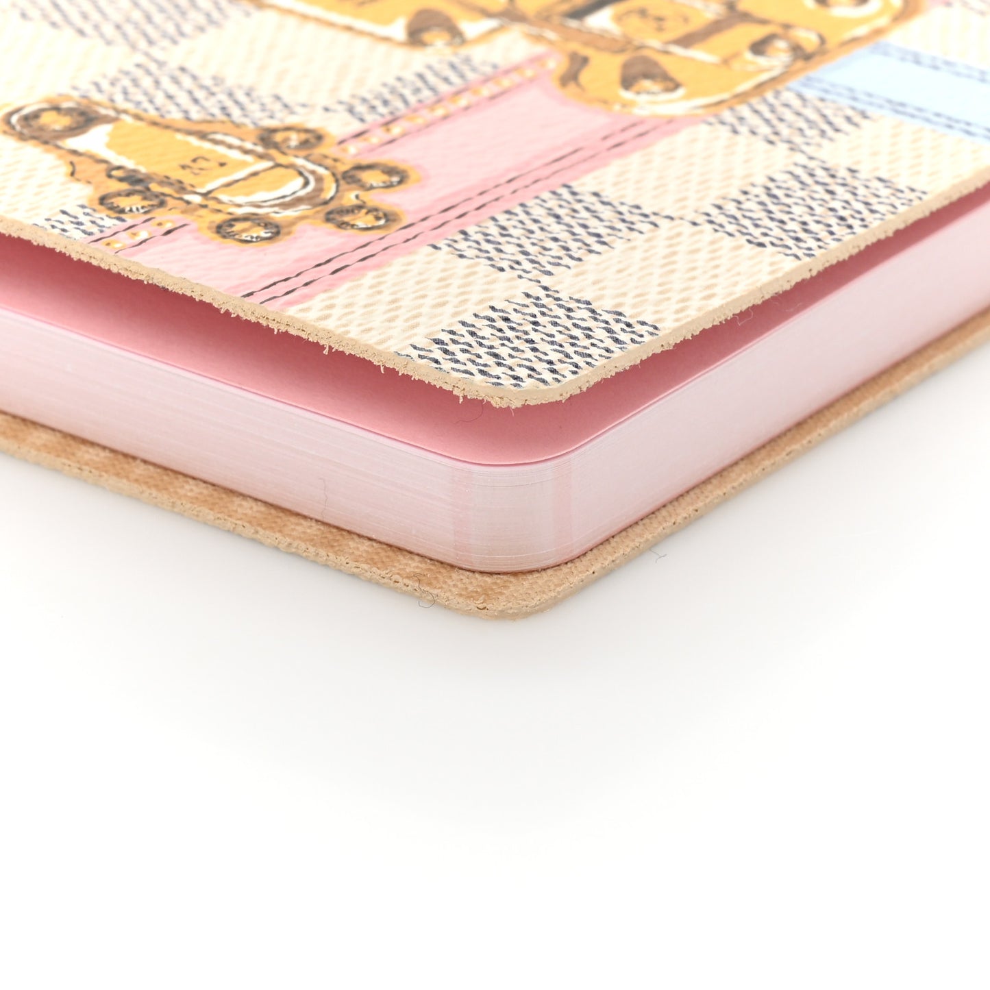 Damier Azur Summer Trunks Clemence Notebook MM