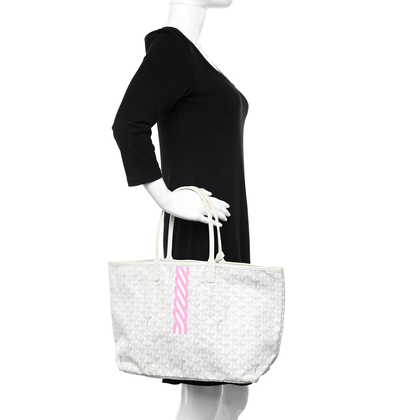 Goyardine Saint Louis PM White