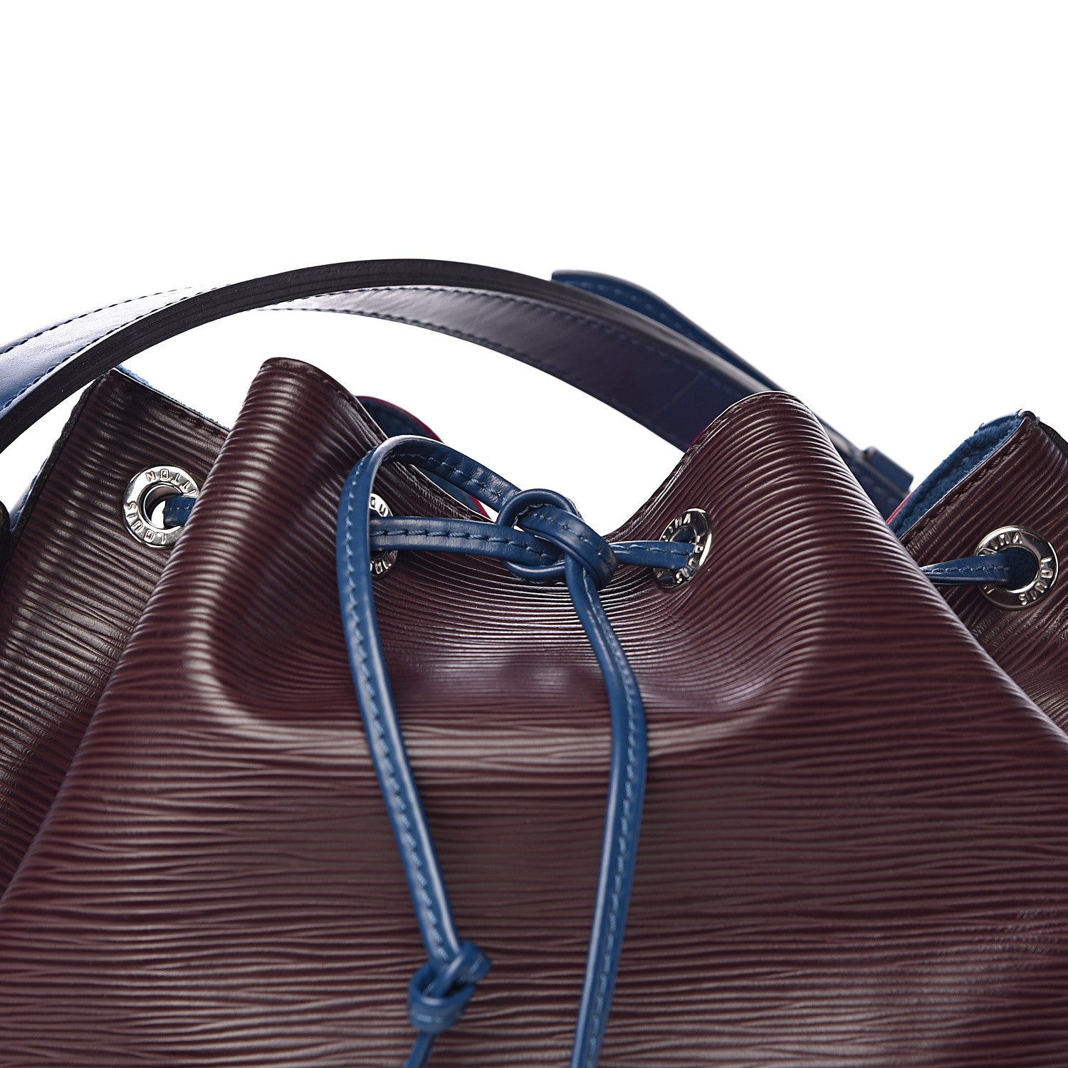 Louis Vuitton Epi Tri-Color Petit Noe NM Quetsche Fuchsia Saphir 15 of 15