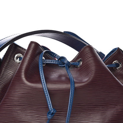 Louis Vuitton Epi Tri-Color Petit Noe NM Quetsche Fuchsia Saphir 15 of 15