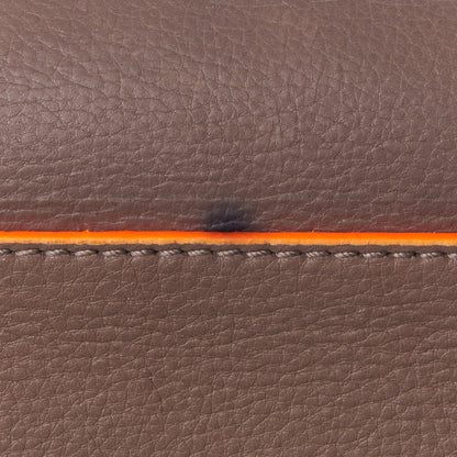 Celine Supple Calfskin Large Phantom Luggage Grey Orange 6 of 8