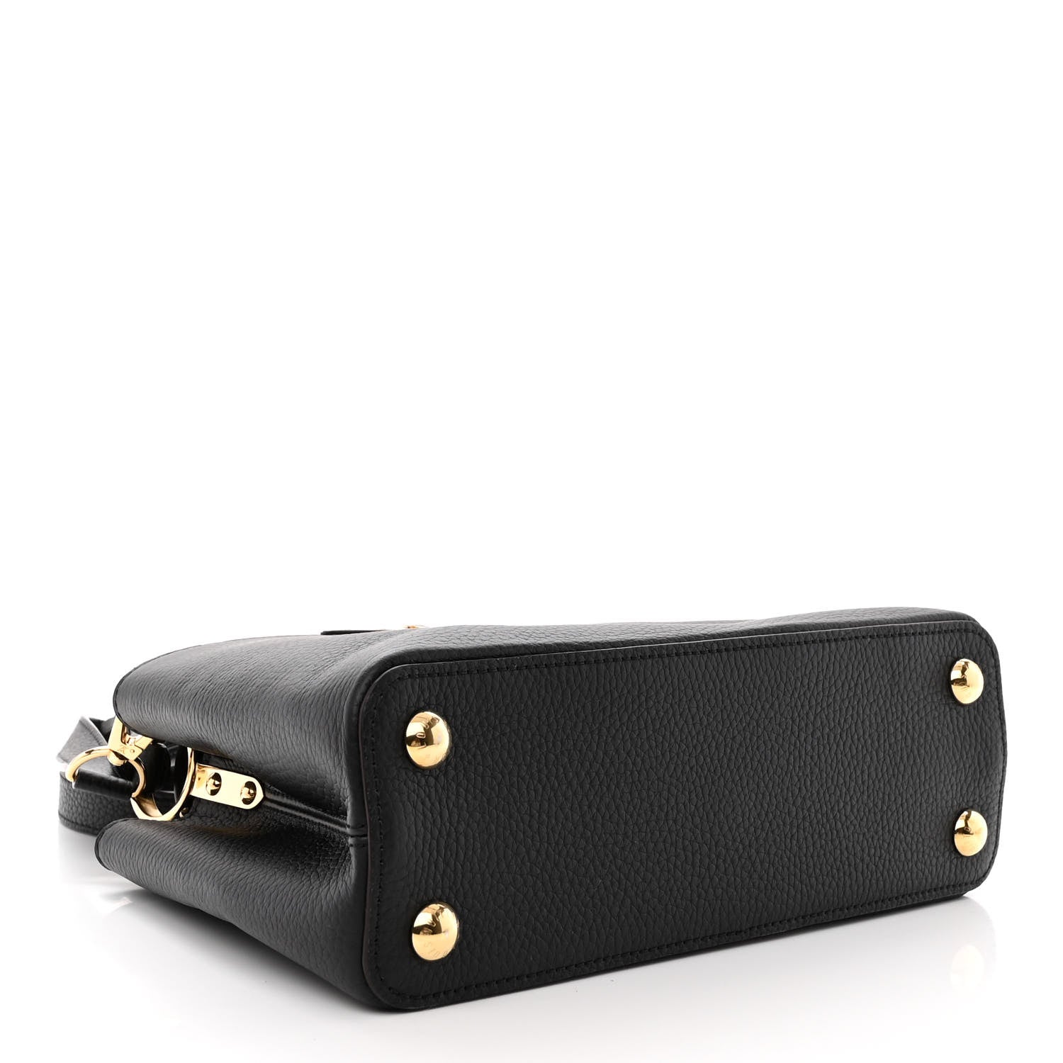Louis Vuitton Taurillon Capucines BB Black 4 of 9