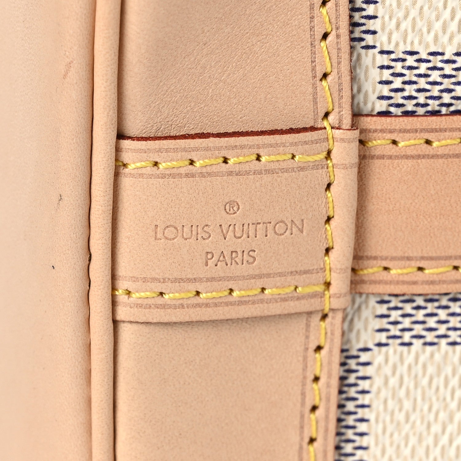Louis Vuitton Damier Azur Noe BB 6 of 11
