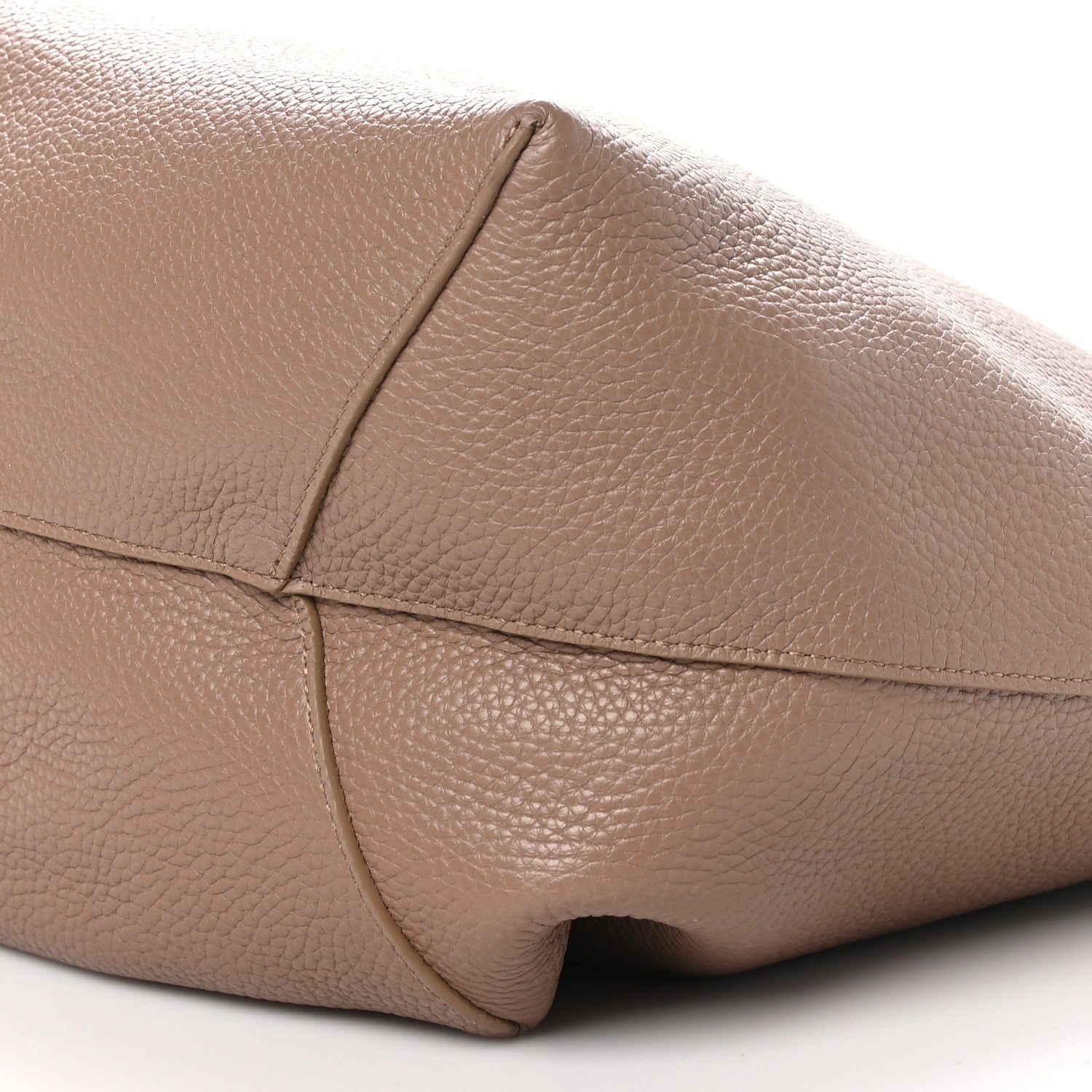 Mansur Gavriel Pebbled Calfskin Everyday Cabas Biscotto 9 of 9
