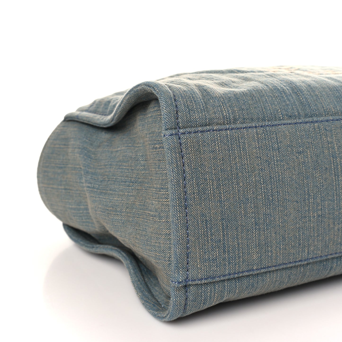 Denim Small Deauville Tote Light Blue